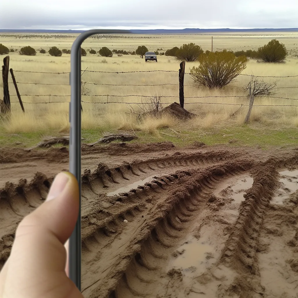Rural acreage with open grassland and conifer forest in Gila County, Arizona