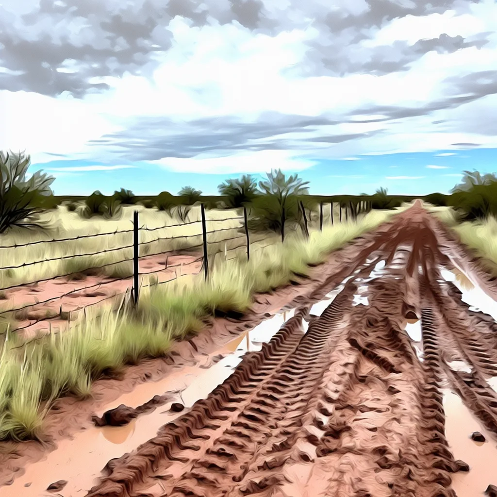 Rural acreage with open grassland and conifer forest in La Paz County, Arizona