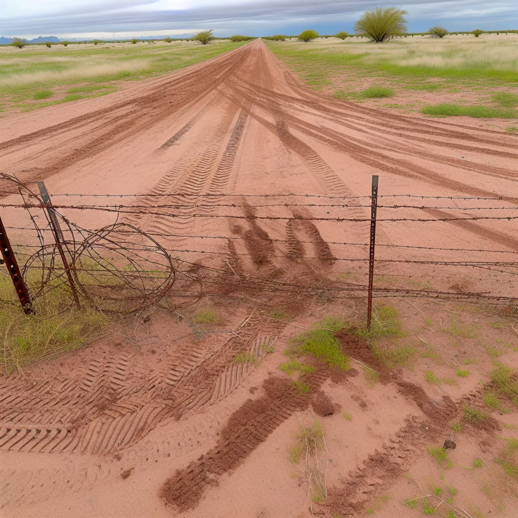 Rural acreage with open grassland and conifer forest in Phoenix, Arizona