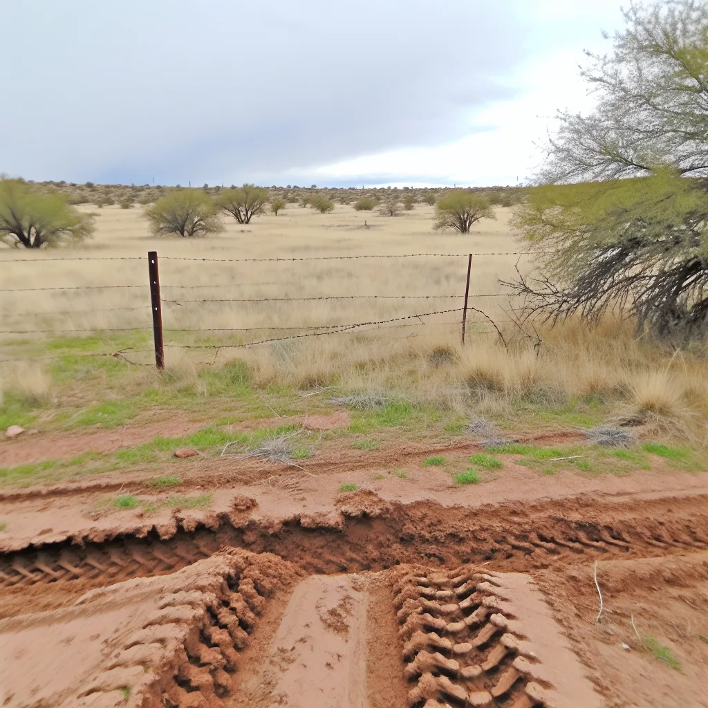 Rural acreage with open grassland and conifer forest in Pima County, Arizona
