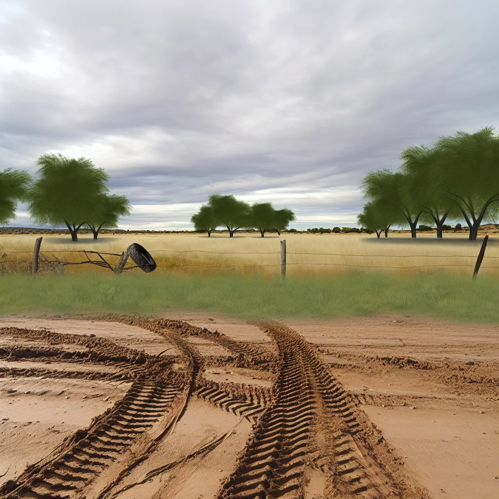 Rural acreage with open grassland and conifer forest in Pinal County, Arizona