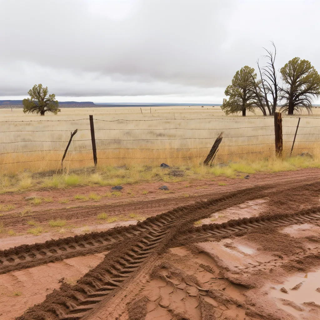 Rural acreage with open grassland and conifer forest in Show Low, Arizona