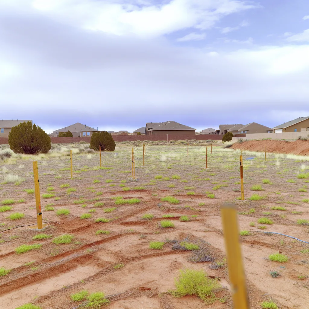 Cleared vacant residential lot for sale in Navajo County, Arizona