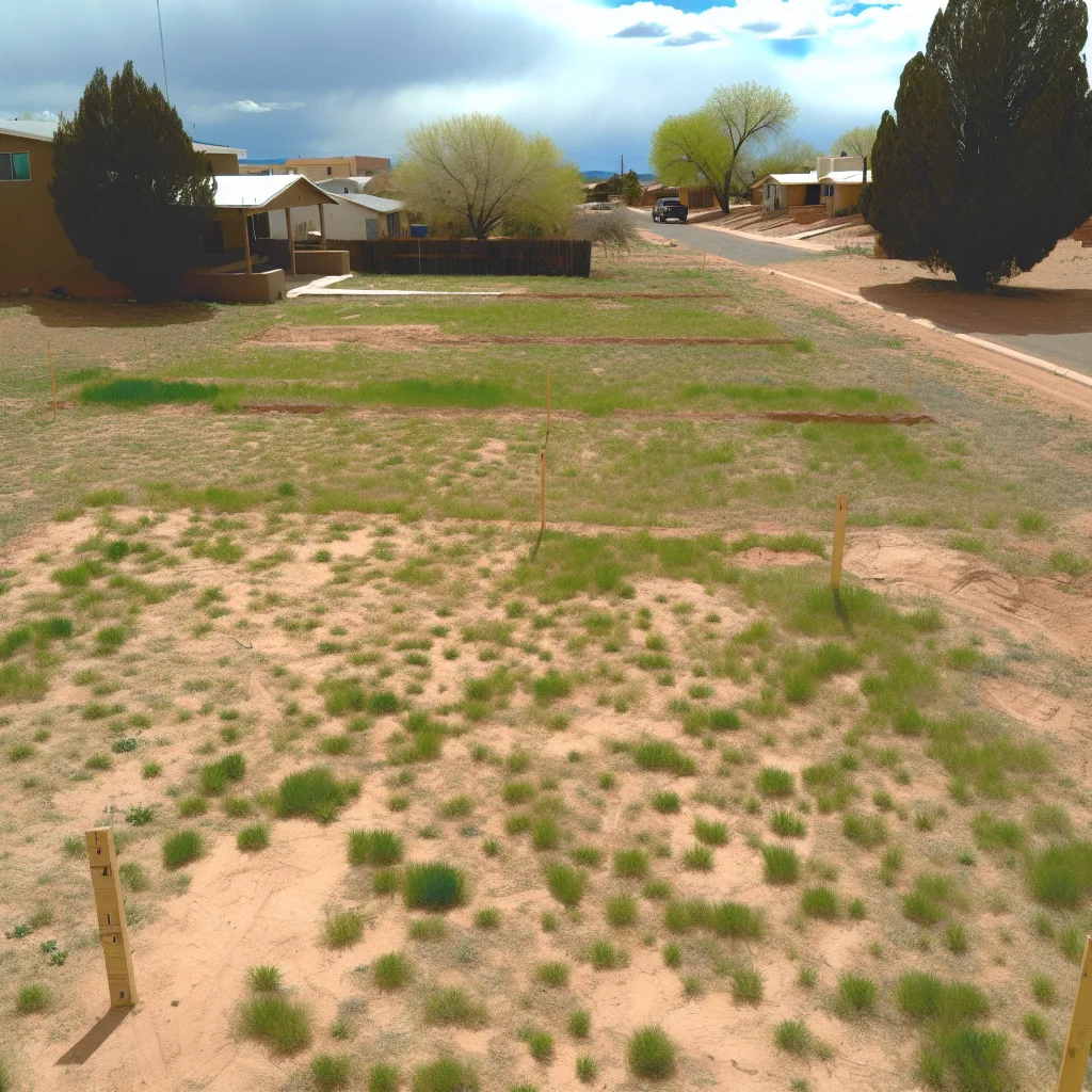 Cleared vacant residential lot for sale in Payson, Arizona