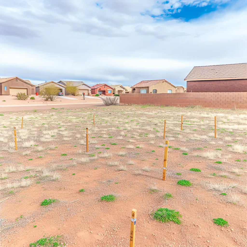 Cleared vacant residential lot for sale in Show Low, Arizona