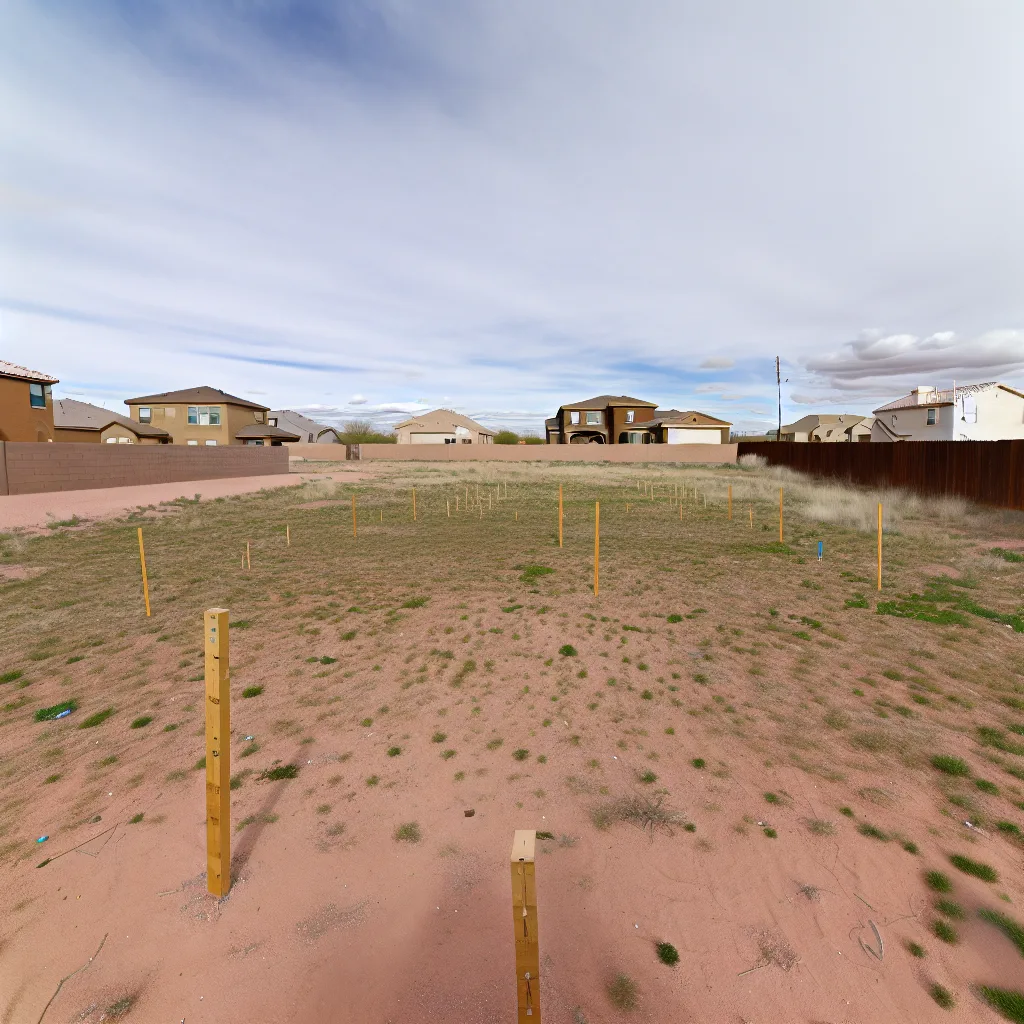 Cleared vacant residential lot for sale in Yavapai County, Arizona