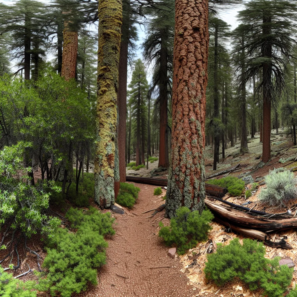 Wooded forest parcel in Coconino County, Arizona