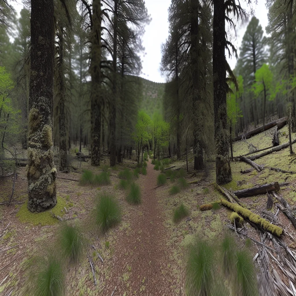 Wooded forest parcel in Greenlee County, Arizona