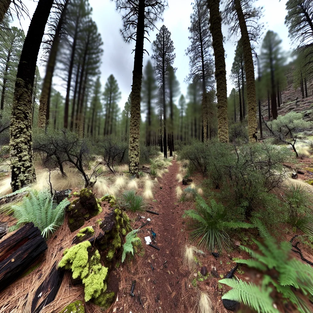 Wooded forest parcel in Lake Havasu City, Arizona