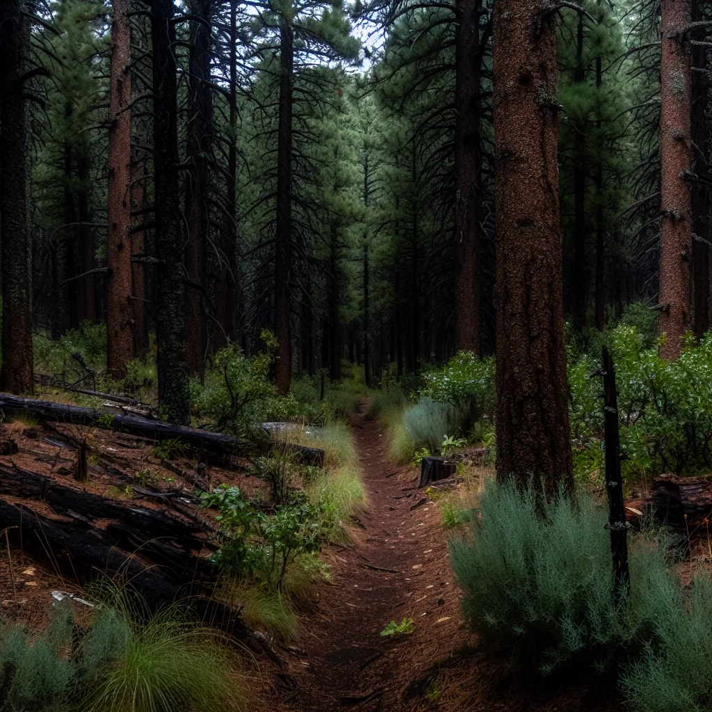 Wooded forest parcel in Navajo County, Arizona