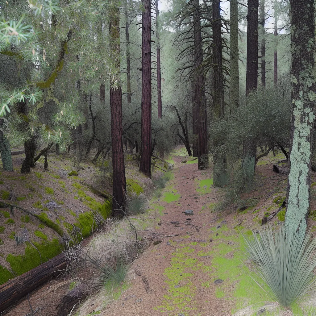 Wooded forest parcel in Pinal County, Arizona