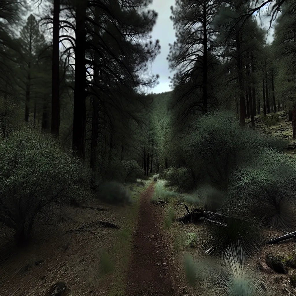 Wooded forest parcel in Prescott, Arizona