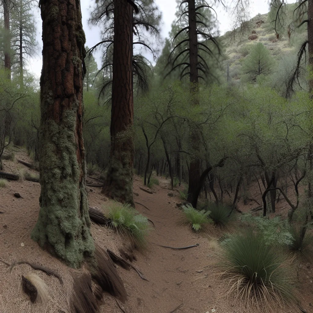 Wooded forest parcel in Safford, Arizona