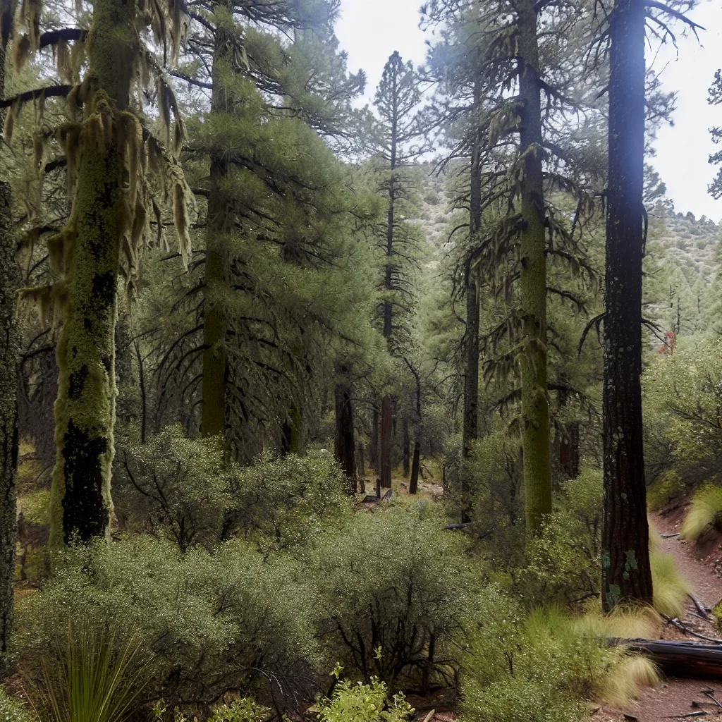 Wooded forest parcel in Show Low, Arizona