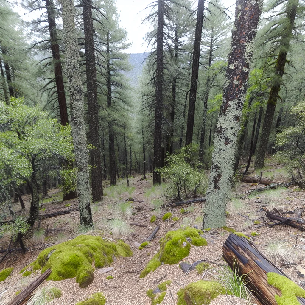 Wooded forest parcel in Sierra Vista, Arizona