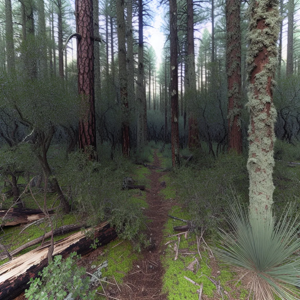 Wooded forest parcel in Yuma County, Arizona